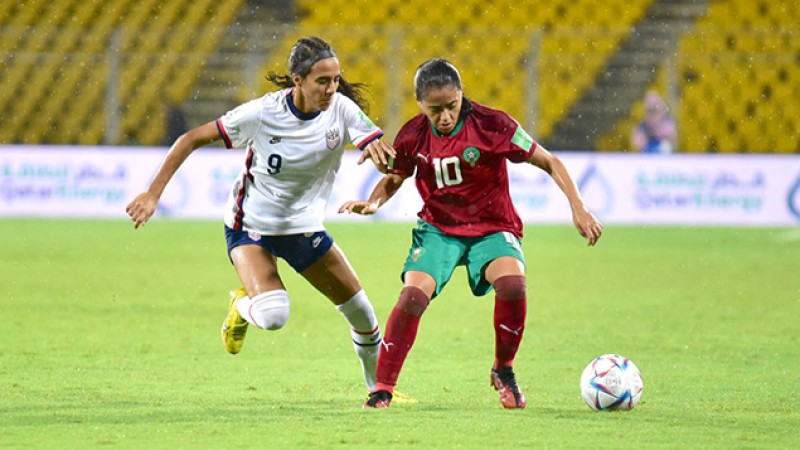 Mondial féminin U17 'phase de poules'.. Le Maroc battu par les USA, quitte la compétition