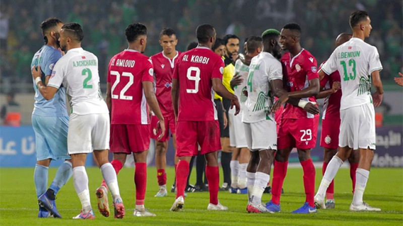 Coupe arabe Mohammed VI des clubs (8è de finale aller) : Score de parité entre le Wydad et le Raja (1-1)