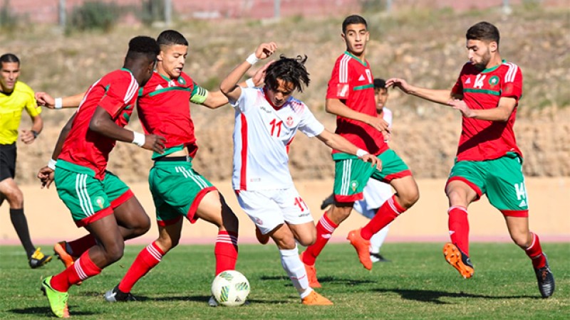 Coupe de l'UNAF U17 Marrakech 2018: Le Maroc s'impose 4 à 1 face à la Tunisie