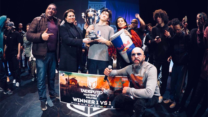 فوز الكندي فيل ويزارد باللقب العالمي لأفضل الأبطال الدوليين في رياضة البريك دانس