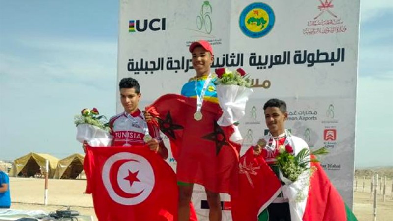 البطولة العربية للدراجات الجبلية: الدراجان المغربيان بدادو يوسف (ذكور) و مروة علمي (إناث) يحرزان ذهبية منافسات اختراق الضاحية