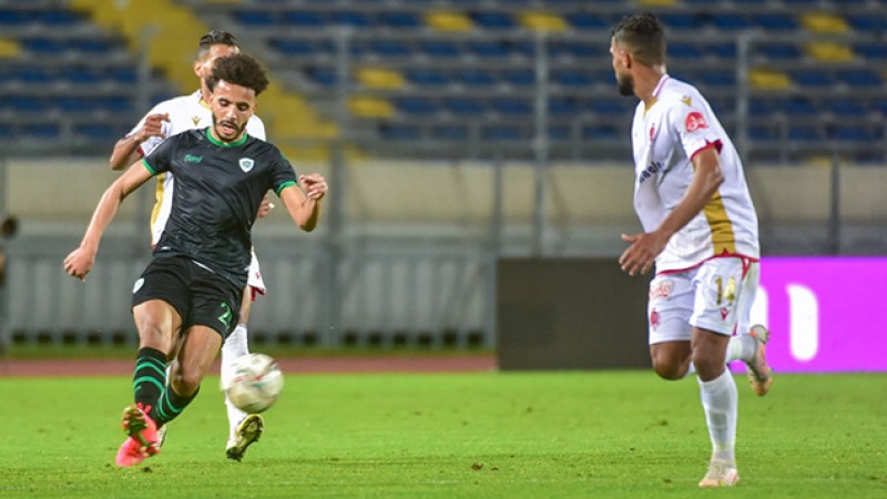 فريق الوداد الرياضي يتعادل بميدانه مع فريق مولودية وجدة (1-1) 'البطولة الوطنية الاحترافية "إنوي" (الدورة 12)'