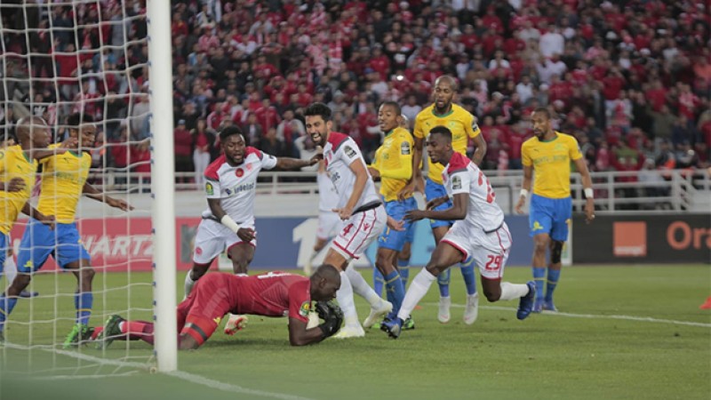 Ligue des champions d'Afrique de football (1/2 finale-aller) : Victoire à domicile du Wydad de Casablanca face au Mamelodi Sundowns (2-1)