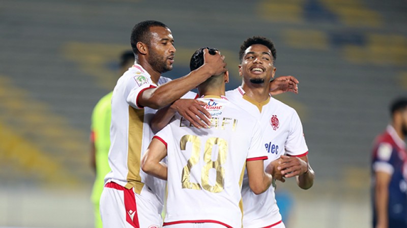 فريق الوداد الرياضي يفوز على ضيفه أولمبيك آسفي (3 - 1) 'البطولة الوطنية الاحترافية "إنوي" (الدورة 18)'