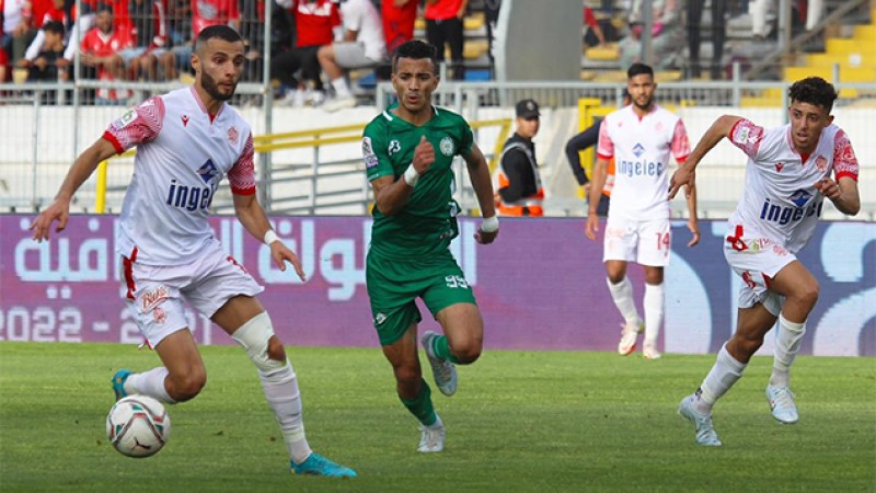 Le Wydad de Casablanca vainqueur chez lui face à l'Olympique de Khouribga (1-0)