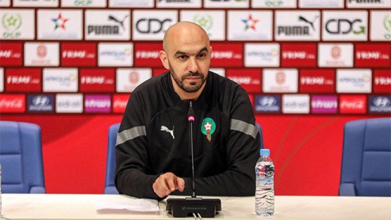 Amical Maroc/Cap-Vert.. Conférence de presse de Walid Regragui, samedi à Salé