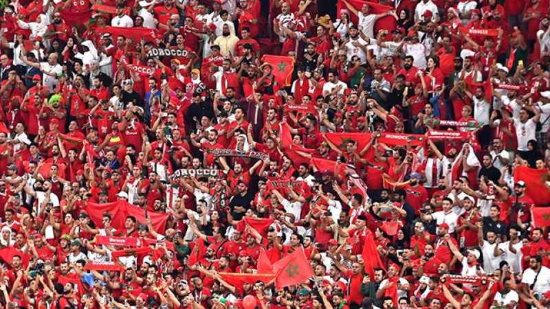 مونديال قطر 2022.. الجماهير المغربية اللاعب رقم واحد وليس 12 في تأهل المنتخب المغربي إلى دور ثمن النهائي (فيفا)