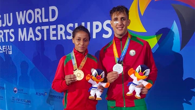 World Martial Arts Masterships (Corée du Sud): Une médaille d'or et une d'argent pour le Maroc