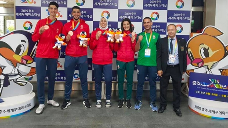 بطولة العالم للألعاب القتالية (كوريا الجنوبية 2019): المنتخب المغربي للتايكوندو يحرز الميدالية البرونزية حسب الفرق مختلط