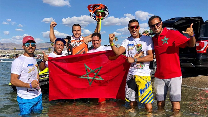Le titre de champion du monde de jet-ski, un stimulant pour plus de travail et plus de titres (Yahya Rammah)