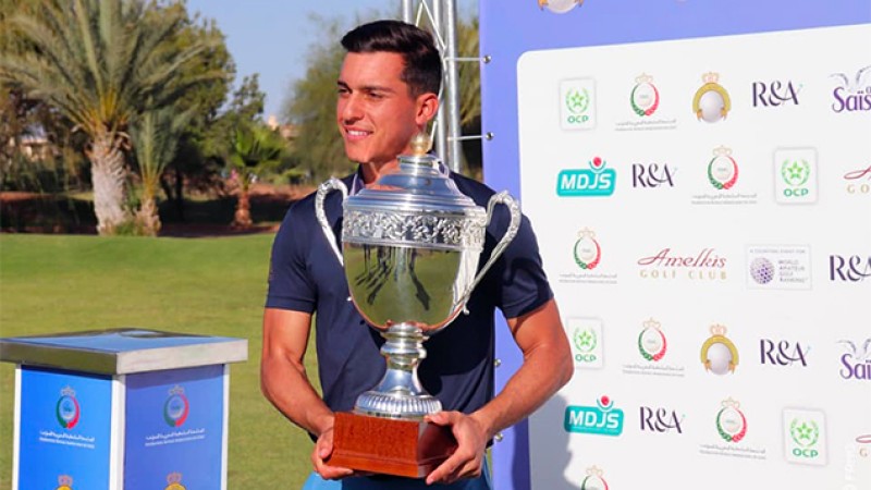 دوري "أومنيوم" السابع للغولف: ياسين توهامي يحرز اللقب