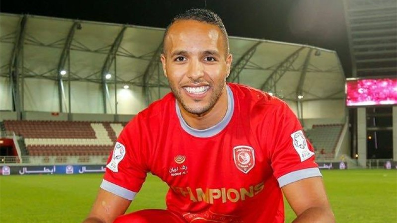 L'international marocain Youssef El Arabi, meilleur buteur du championnat du Qatar