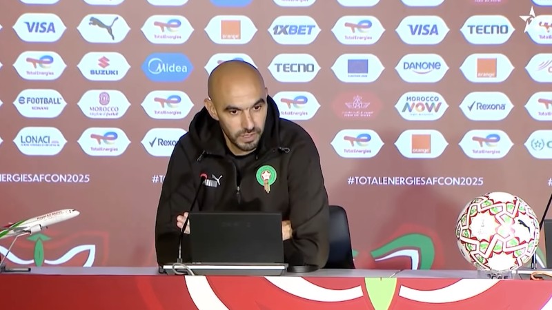 Regragui : Nous sommes satisfaits de notre performance contre la Zambie et nous aurons besoin du soutien du public davantage.