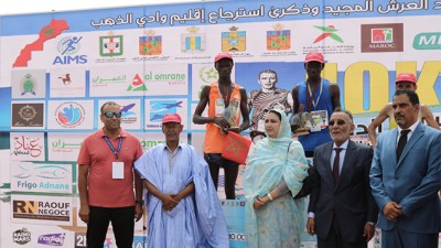 الدورة الأولى للسباق الدولي 10 كلم على الطريق بالداخلة.. الكيني فليكس كيبكويش والمغربية حجيبة الحسناوي يحرزان اللقب