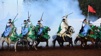 SAR le Prince Moulay Rachid préside la cérémonie de remise du 19è Trophée Hassan II des arts équestres traditionnels "Tbourida"