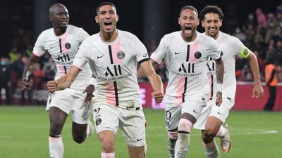 الدولي المغربي أشرف حكيمي أفضل صفقات باريس سان جريمان خلال المياركاتو الصيفي (صحيفة ليكيب )