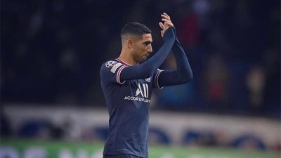 اختيار الدولي المغربي أشرف حكيمي ضمن التشكيلة المثالية لمنتخب نجوم افريقيا