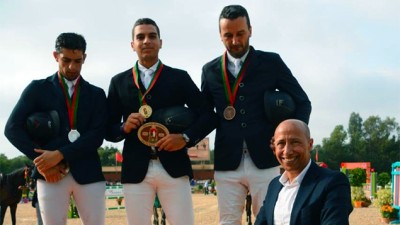 أسبوع الفرس 2019: الفارس عادل عدنان يتوج بطلا للمغرب لفئة الكبار "متوسط- 1.25م" في القفز على الحواجز