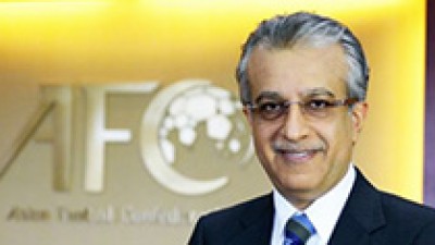 Le cheikh Salman président de l'AFC jusqu'en 2019 et vice-président de la FIFA