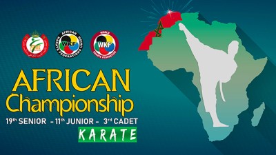 Le Championnat d'Afrique-2020 de karaté, du 7 au 9 février à Tanger