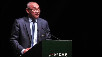 إصابة رئيس الكونفدرالية الإفريقية لكرة القدم بفيروس كورونا