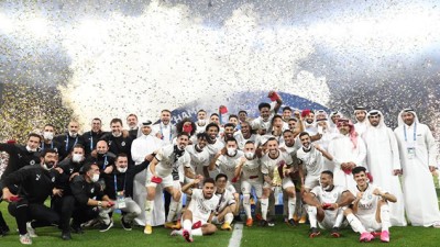 فريق السد يتوج بكأس أمير قطر بعد تغلبه في النهاية على العربي بهدفين لواحد