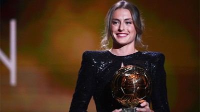 L'Espagnole Alexia Putellas Ballon d'Or féminin 2021