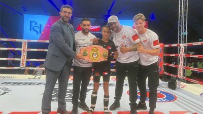 La Marocaine Amira Tahri remporte le championnat du monde de kick-boxing