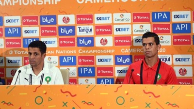 العناصر الوطنية على أتم الجاهزية لتحقيق الفوز أمام منتخب الكاميرون( عموتة) 'بطولة إفريقيا للاعبين المحليين (الكاميرون 2020) - نصف النهائي'