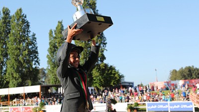 أسبوع الفرس 2018 (بطولة المغرب للفتيان).. الفارس أنس جبور يفوز بجائزة صاحب السمو الملكي ولي العهد الأمير مولاي الحسن في القفز على الحواجز