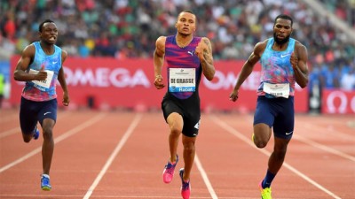Meeting international Mohammed VI d’athlétisme/Rabat-2017 (200m messieurs): MR pour le Canadien De Grasse