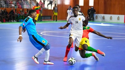 نهائيات كأس إفريقيا للأمم لكرة القدم داخل القاعة طوطال المغرب 2020: المنتخب الأنغولي يتأهل لنصف النهائي بتغلبه على غينيا بخمسة أهداف لواحد