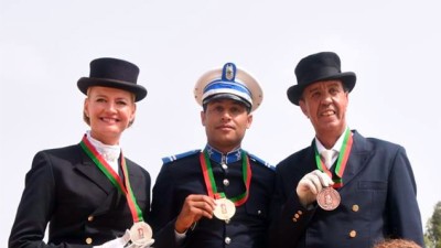 أسبوع الفرس 2019: مقدم الشرطة عبد الرزاق عنوتي يفوز ببطولة المغرب "ألف" لترويض الخيول