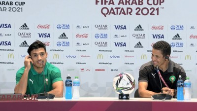 Coupe arabe des nations (1ère journée-Groupe C).. Maroc-Palestine (Déclarations)