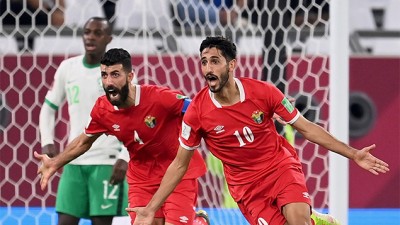 المنتخب الأردني يفوز على نظيره السعودي (1-0).. 'كأس العرب 2021 (الجولة الأولى-المجموعة الثالثة)'
