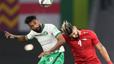 المنتخب السعودي يتعادل مع نظيره الفلسطيني 1-1.. 'كأس العرب 2021'