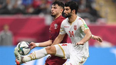 المنتخب القطري يفوز على نظيره البحريني (1-0) 'كأس العرب فيفا قطر 2021 (المجموعة 1)'