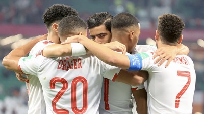 كأس العرب قطر 2021 .. منتخب تونس يتفوق على نظيره العماني (2-1) و يعبر الى المربع الذهبي