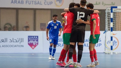 Coupe arabe de futsal (1er Tour).. Le Maroc s'offre une 3-ème victoire face au Koweït (4-2)
