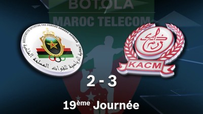 Victoire du Kawkab de Marrakech sur la pelouse de l'AS FAR (3-2)