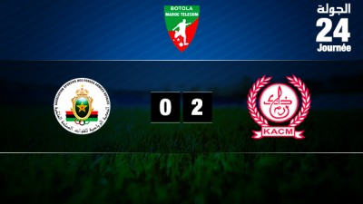 Victoire du Kawkab Marrakech face à l'AS FAR (2-0)