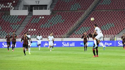 فريق الجيش الملكي يتعادل مع ضيفه فريق مولودية وجدة 1-1 'الدورة الـ24'