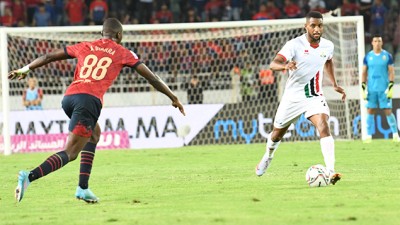 التعادل الايجابي (1-1) يحسم مواجهة فريق الجيش الملكي وضيفه أولمبيك آسفي