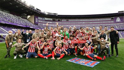 L'Atletico de Madrid champion de la Liga
