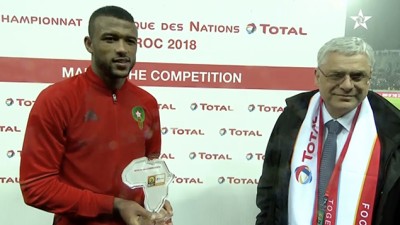 Ayoub El Kaabi meilleur joueur du CHAN 2018 "Vidéo"