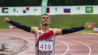Jeux paralympiques (400 m/T47).. Le Marocain Ayoub Sadni se qualifie pour la finale