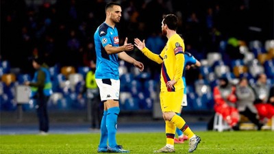 Le match Barça-Naples se jouera à huis clos à cause du coronavirus (club)