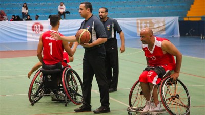 المغرب يحقق الانتصار الثالث على التوالي في منافسات البطولة العربية الثالثة لكرة السلة على الكراسي