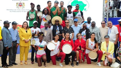 Championnat d’Afrique de beachvolley d’Agadir.. Les sélections nationales femmes et hommes remportent le titre