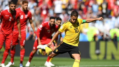 Mondial 2018 (Gr.G/2èmejournée): la Belgique bat la Tunisie (5-2) et se qualifie pour les huitièmes de finale